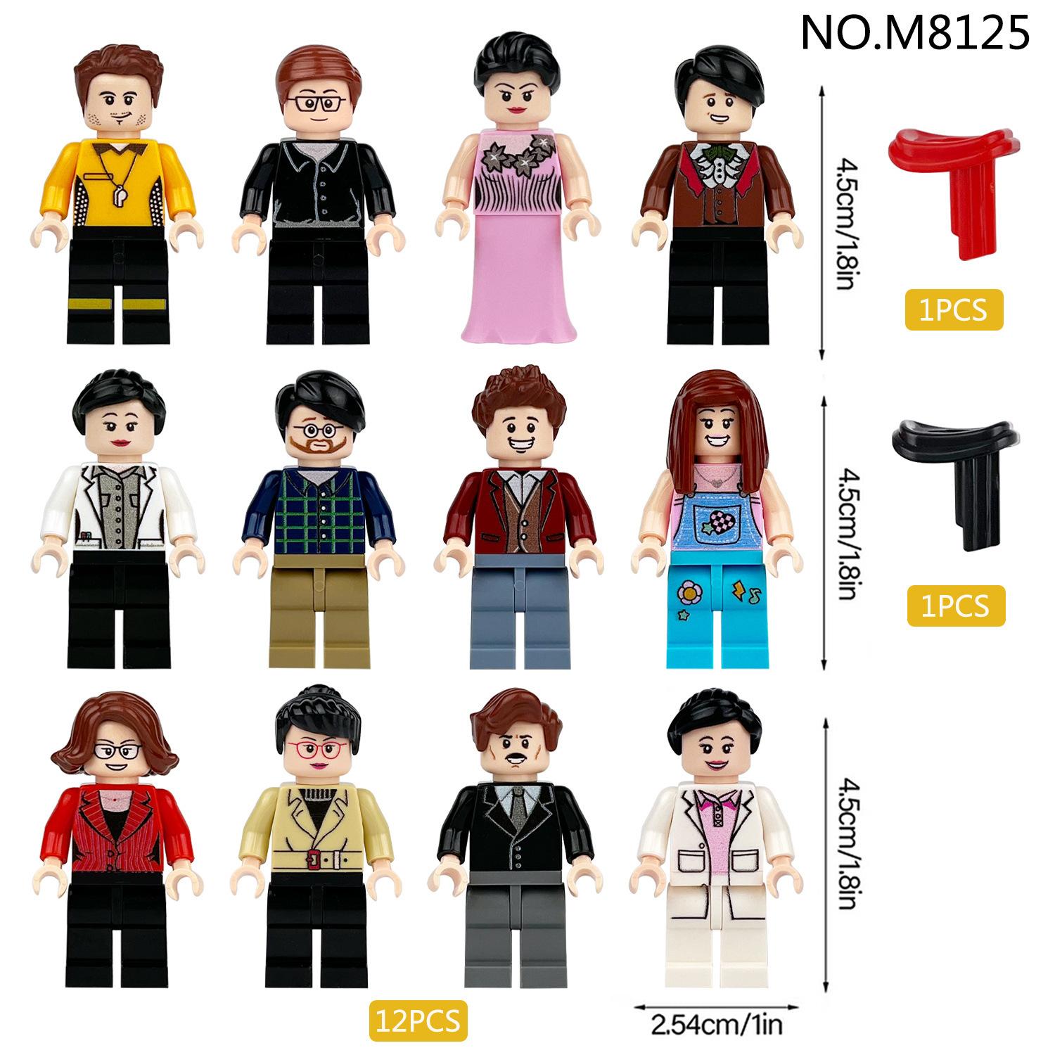 Cross-Borderm8125Schoolminiminiature-Figureureschildrenassemblesmallparticlesassemblyblocktoysphysics High-Standard Teacher Student Premium-Quality