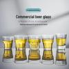 HANDUNYOU 100ml Tempered Glass Drinking Cups (10-Pack)