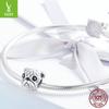New S925 Sterling Silver Puppy Diy Animal Loose Beads Bracelet Jewelry Accessories Scc834