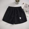 Pantalones Cortos Casuales con Diseño de Corazones para Mujer Verano Nuevos Dulces Casuales Deportivos