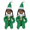 1/2pcs Snoop on A Stoop Christmas Elf Doll 2025 Christmas Decorations Festive Atmosphere Doll Ornament New Year Xmas Gift