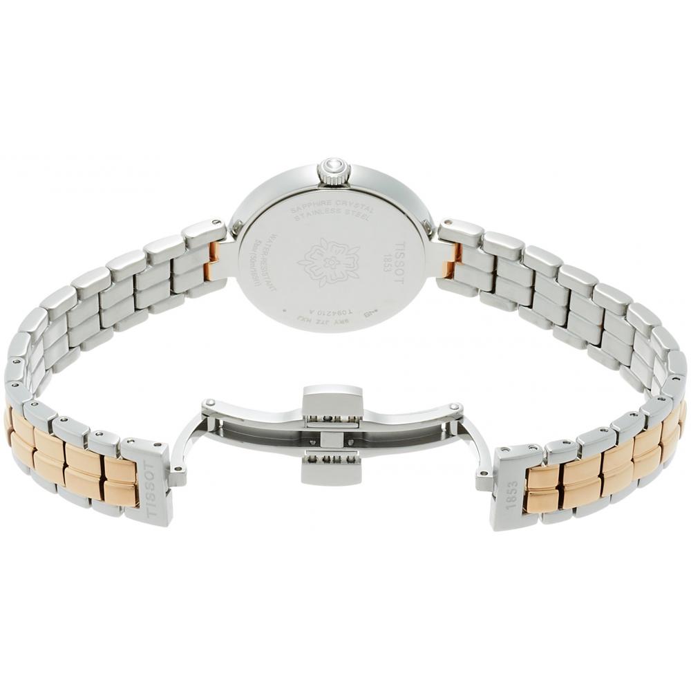 Buy Tissot Watches Flamingo Quartz White Mother-of-pearl Dial - Main Image