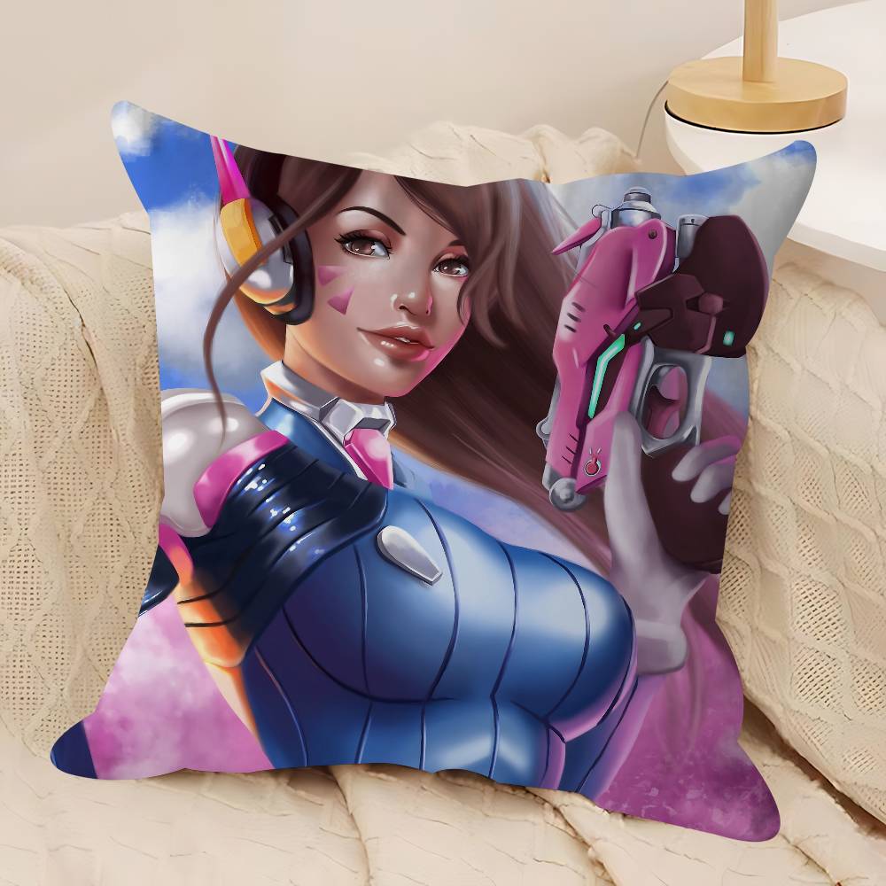 

Гра O-Overwatch Кленовий Дизайн Наволочка Щасливий Осінній Урожай Декор Святковий Декор Наволочка 12x12Inch