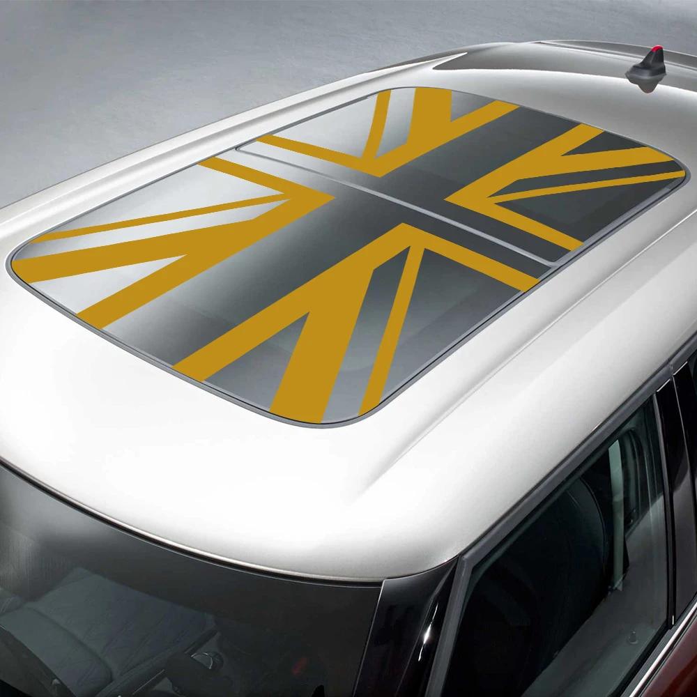 Car Roof Sticker UK Flag Graphic Decal For Mini Cooper R56 R57 R58 R50 R52 R53 R59 R61 Countryman R60 F60 F55 F56 F54 Auto Decor