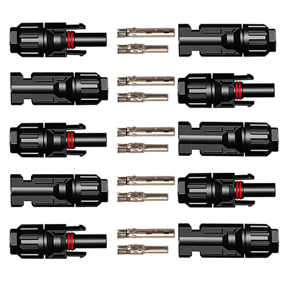 1set/12pcs Connectors with  Spanner Waterproof Solar Panel Connector  PV Connector For Solar cable