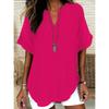 1116 Spring Hot Sale Fashion Carnival Printed Popular Women's V-Neck Short Sleeve T-Shirt European