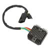 Motorcycle Voltage Regulartor 12V Power Regulator Rectifier 31600‑MS9‑000 Replacement for NTV600 NTV650 Revere