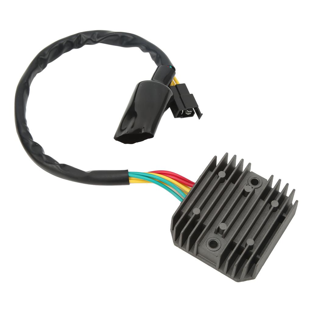Motorcycle Voltage Regulartor 12V Power Regulator Rectifier 31600‑MS9‑000 Replacement for NTV600 NTV650 Revere