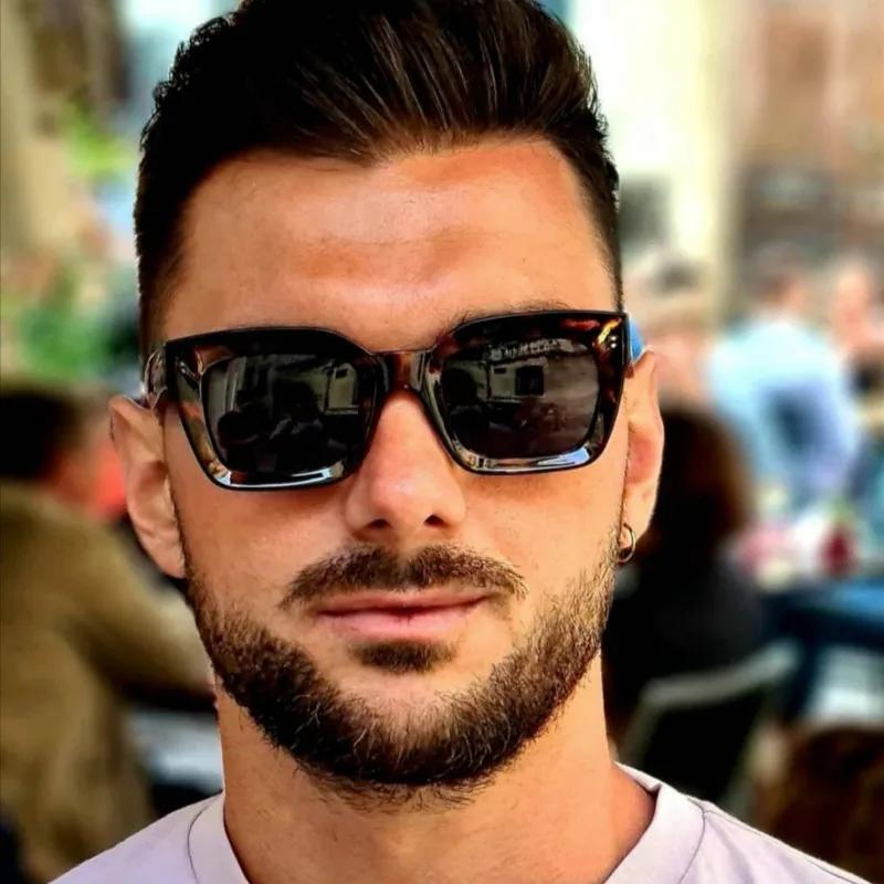 Retro Sunglasses Men Brand Designer Eyeglasses for Men/Women Vintage Glasses Men Luxury Box Sunglasses  Feminino