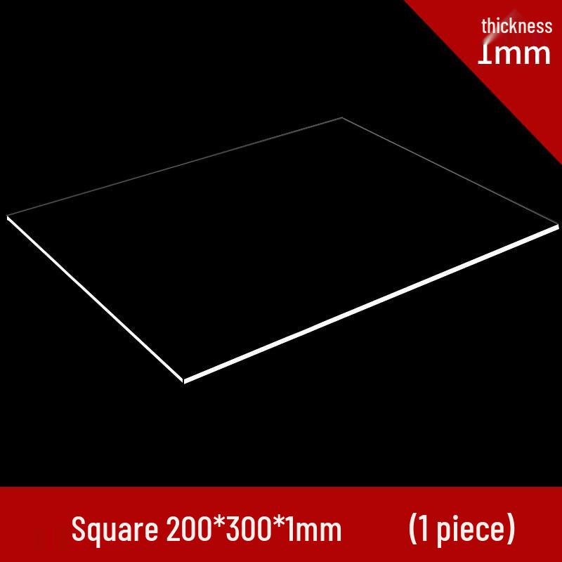 Clear Acrylic Sheet for DIY, Laser Cutting & Model Making
