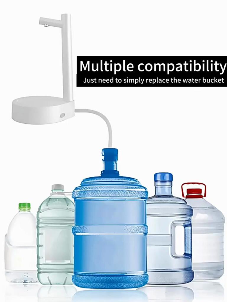 Automatic Electric Water Pump Gallon Water Dispenser 800mah Rechargeable Household Desktop Water Pumping Drinking Bottle With Switch