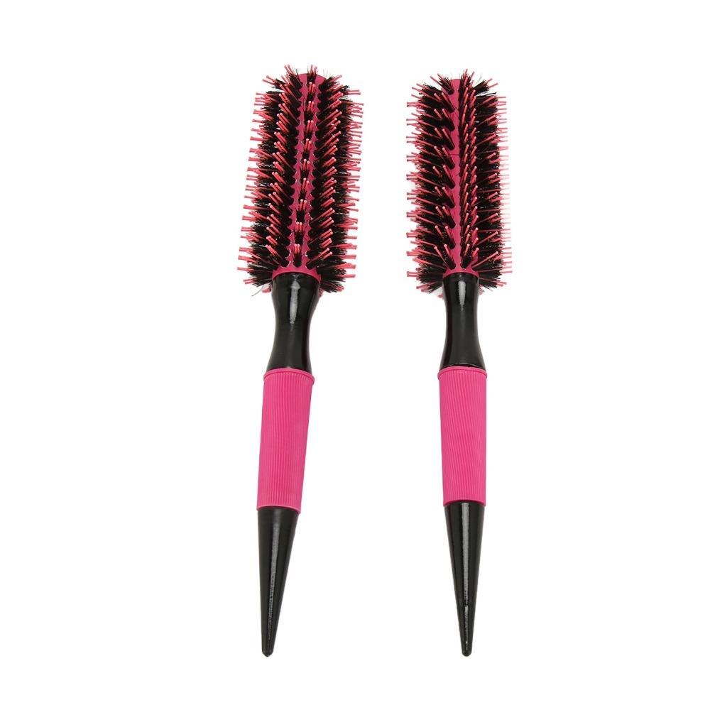 Ergonomic Handle Round Hair Brush Professional Hair Styling Round Brush  Home Use