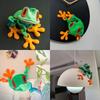Realistic Magnetic Frog Toy Stress Relief Toys Frog Refrigerator Magnets Decor Frog Fridge Magnets Frog Decoration