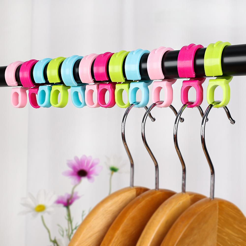 10PCS Home Laundry Drying Windproof Hook