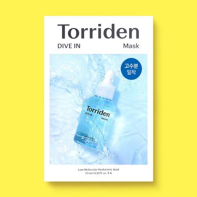 Maschera all'Acido Ialuronico a Basso Peso Molecolare Dive-in 27ml