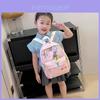 Adorable Cartoon Printed Kids Backpack For Boys And Girls With Lightweight Oxford Fabric Design