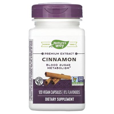 Cinnamon, Premium Extract, 120 Vegetable Capsules