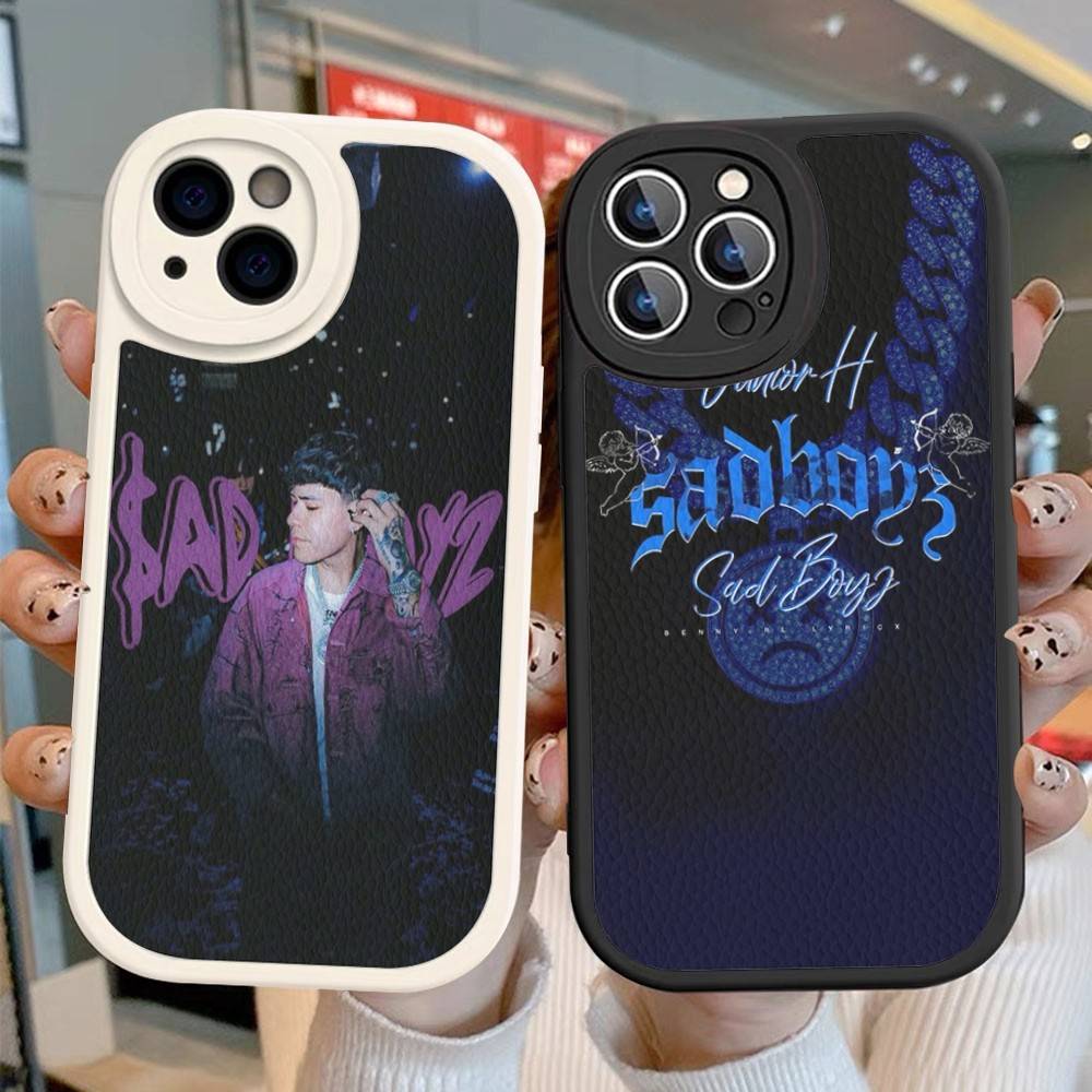 Junior H SAD BOYZ 4 LIFE Phone Case Hard Leather For IPhone 16 15 14 13 12 Mini 11 14 Pro Max Xs X Xr 7 8 Plus Fundas