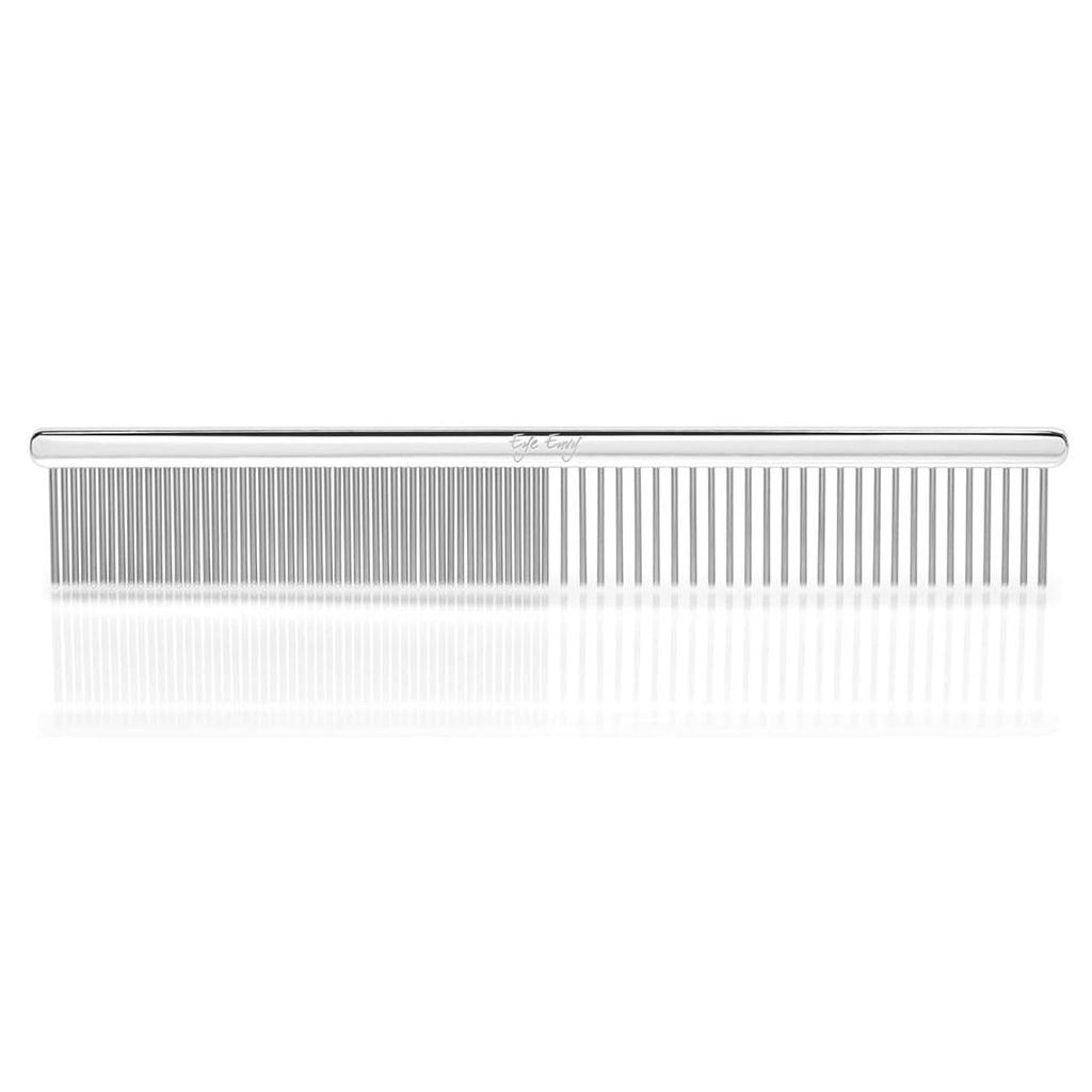 Eye Envy Tear Stain Remover Face Comb for Dogs and Comb with 80 Rounded Pins Gently Remove Crusty Eye Gunk and Boogers Keep The Beard and Face Tangle