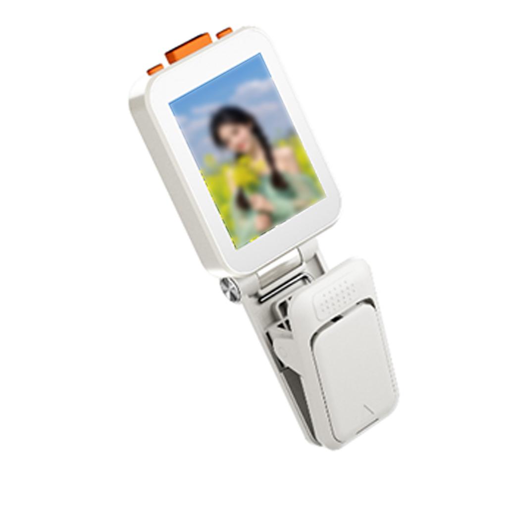 Magnetic Phone Vlog Selfie Monitor Screen Wireless Selfie Monitor Screen Rear Camera Monitor Screen for Selfie Vlog Live Stream