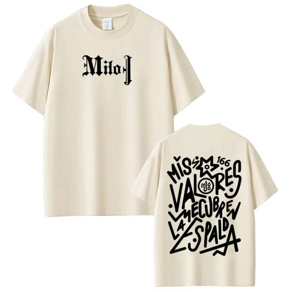 Rapper Milo J Fashion Graphic T-shirts Men Women Fashion T-shirt Summer Short-sleeved, Loose Casual Harajuku T-shirts Streetwear