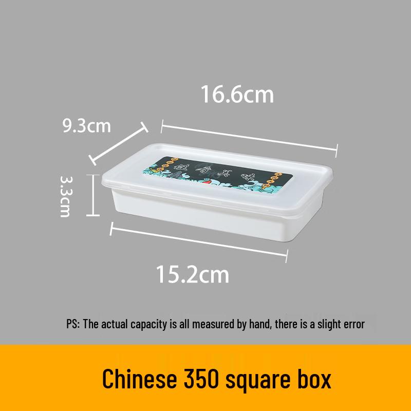 Jiahesheng Disposable Rectangular Food Containers with Lids