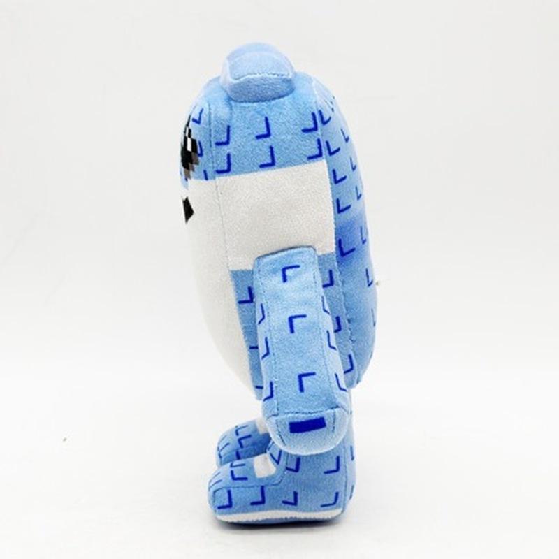 Roblox Pixel Shark Plush Doll Steal A Brainrot Game Peripheral Soft Stuffed Toy For Kids Game Fans Home Bedroom Decor