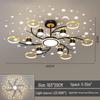 Modern Starry Sky Chandelier: Stylish Ceiling Light for Living Rooms, Bedrooms & Cafes