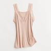 Tangge Silk V-Neck Lace Camisole – Women's Sexy Sleeveless Mulberry Silk Innerwear Vest