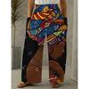 Women's Fall And Winter Pants Exquisite Three-dimensional Abstract Human Face Printing Pants Casual Versatile Street Pants