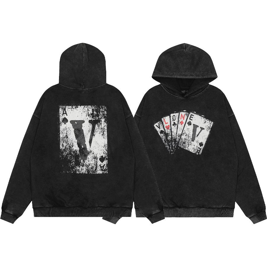 VLONE Jerry Kirschblütenblatt-Print Hoodie - Trendiges High Street Herbst/Winter Sweatshirt