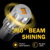 AUXITO CANBUS 2x 1157 LED Turn Signal Indicator Parking Light Bulbs Amber Yellow