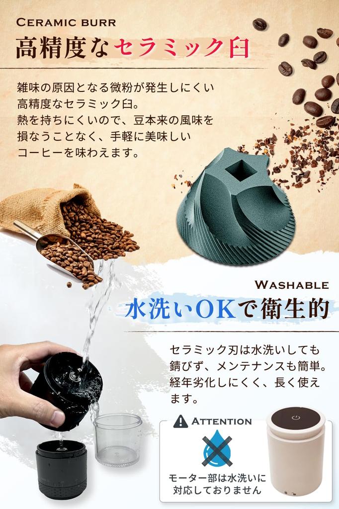 in anan x Barista Leggero Electric Cordless Coffee Conical USB with Touch Panel for Easy Operation and 39 Grind Settings [Featured Supervised]