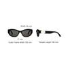 Dior Hollow Logo Irregular Frame Sunglasses Women Sunglasses Black 30MTB5UXR10A0