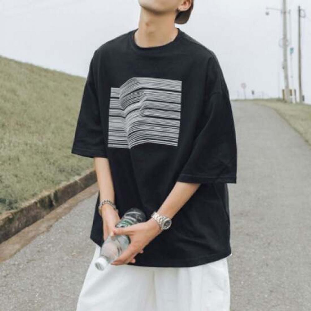 Limid Men S Graphic PrinTing ShorT Sleeve T ShirT On Sha Qwfooabp