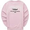 Skechers Colorful Casual Series Fleece Round Neck Fashion Versatile Long Sleeve Sweatshirt Unisex sweatshirt Pink FHP122U003-01NX