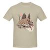 Water Bear Drapey Tshirt Solid Color Minimalism Trendy And Personalized Short Sleeve