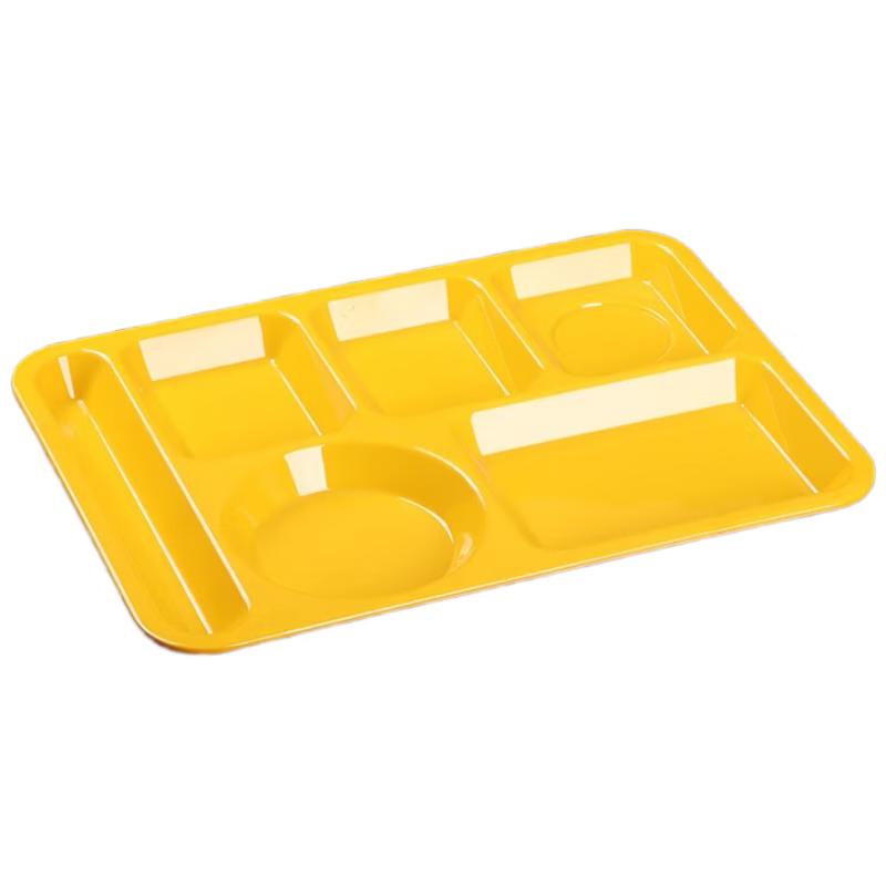 Commercial A5 Melamine 6-Compartment Tray