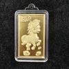 Creative Mascot Zodiac 2026 Year Of The Horse Metal Crafts Car Ornament New Year Souvenir Gift