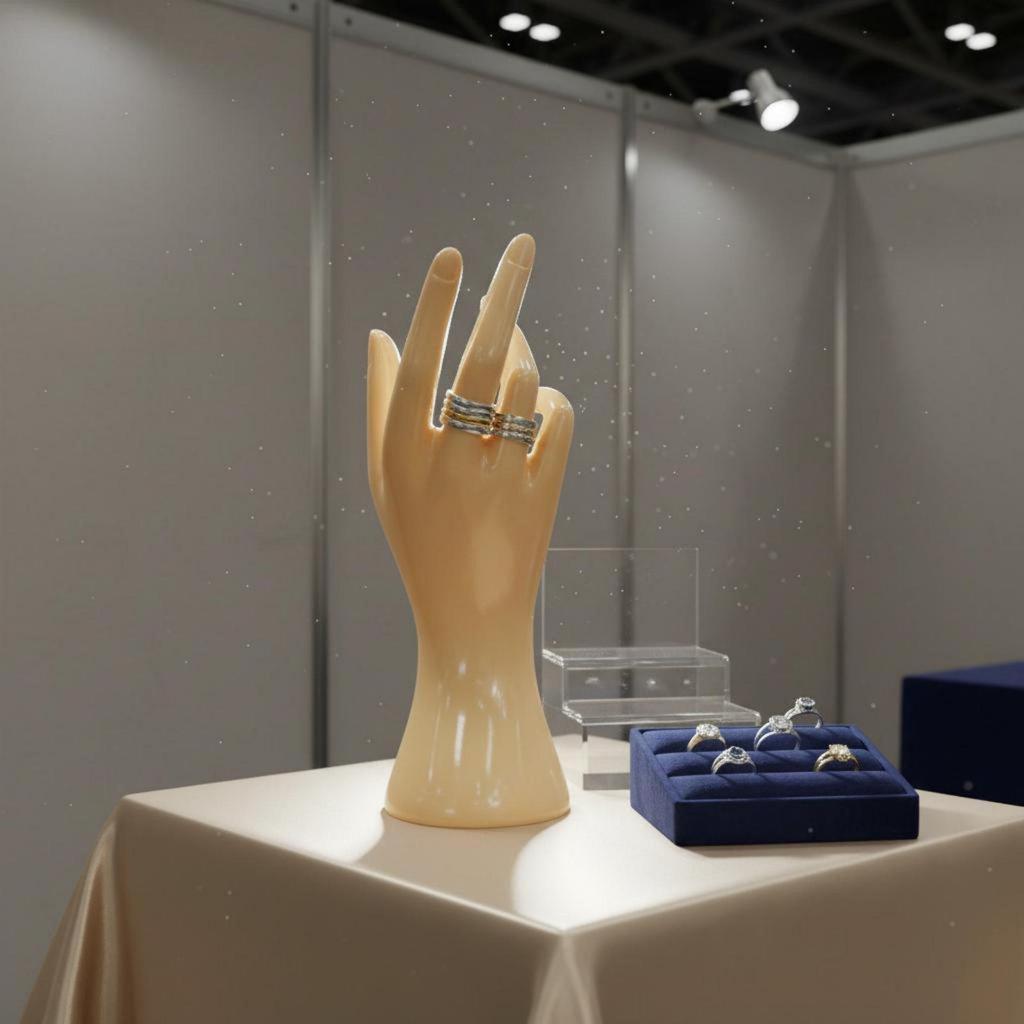 Fake Hand Display Easy To Clean Band Holder Saving for Retail