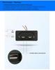 3.1A USB Car Charger Panel for RVs - Hot Sale