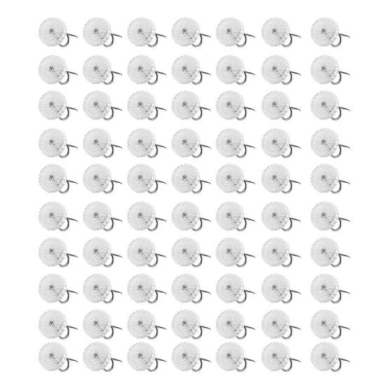 10/20/30/40/50/60/70/80/90/100ks Čalounické otočné špendlíky s průhlednými hlavičkami Drží potahy nábytku, pohovek, přehozy, přehozy na postel, jiné látky Fixační hřebíčky