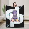 Jul French Rapper Album Warm Comfy Blanket For Chair Sofa Bed Novelty Throw Blanket Spring Travel Office Flannel Bedspread