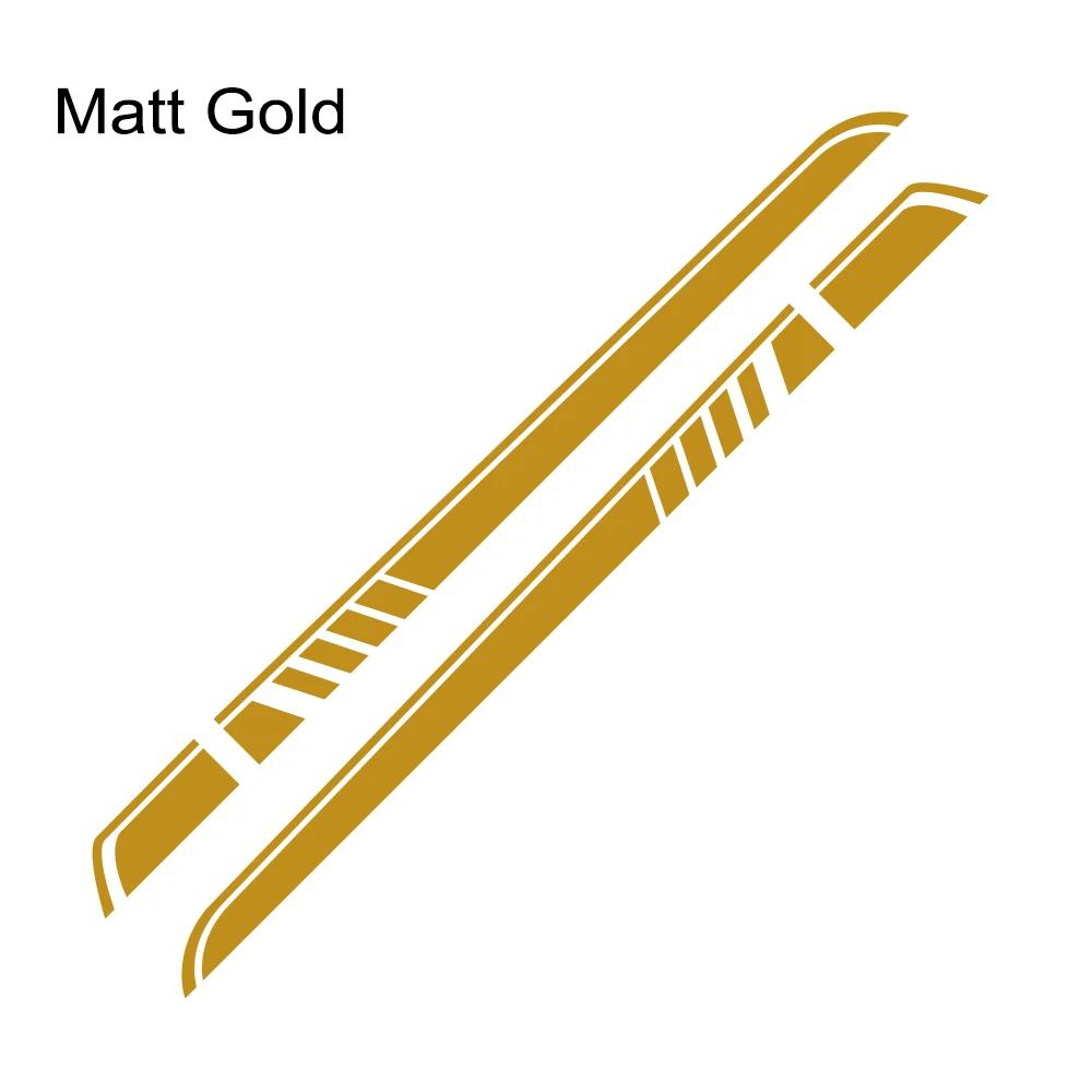 Car Side Door Stickers Long Stripes Vinyl Film Wrap Decals For Mercedes Benz Vito Viano V Class w447 v260 Auto Accessories