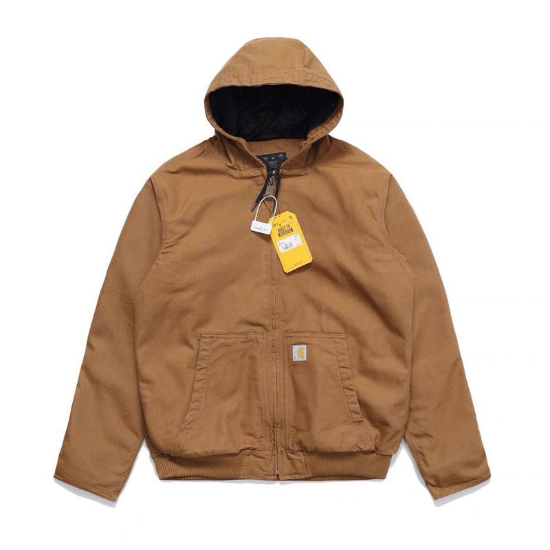 American-Style Thickened Retro Hart J130 Canvas Hooded Workwear Jacket