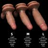 Tekuté silikonové simulační dildo s přísavkou Žena masturbátor Popruh na penis na penis Realistický penis Fisting Slave BDSM