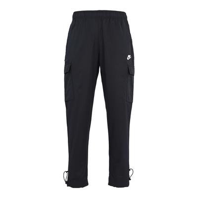 Sportbekleidung Einfarbig Logo Webart Utility Freizeit Hose Herren Unterteile Schwarz DN4361-010