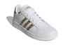 adidas Neo GRAND COURT Low Top Kids' Skateboarding Shoes White Kids' FZ3510