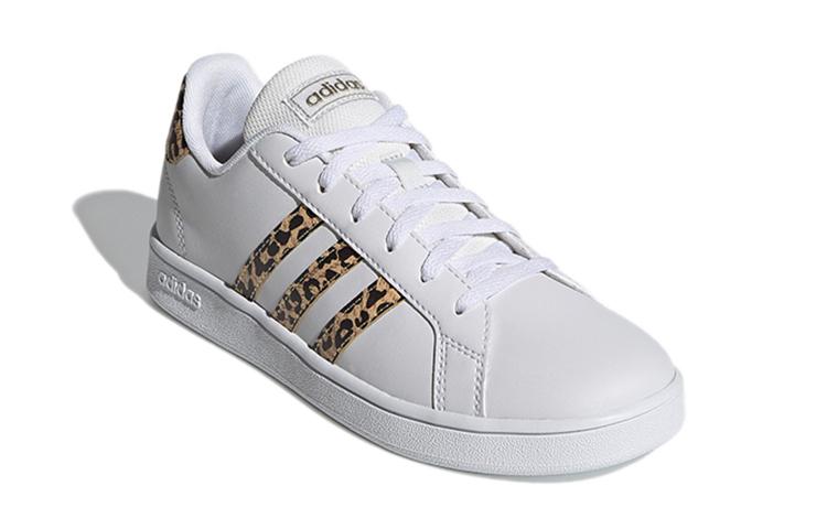 adidas Neo GRAND COURT Low Top Kids' Skateboarding Shoes White Kids' FZ3510