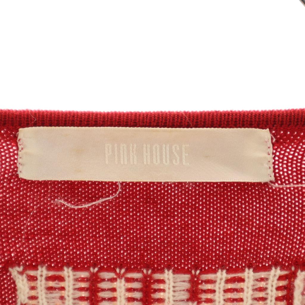 PINK HOUSE Wolle Langarm Strickjacke Rot Damen Gebraucht